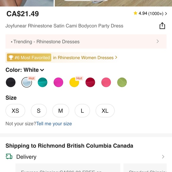 White Dress - Picture 4 of 6